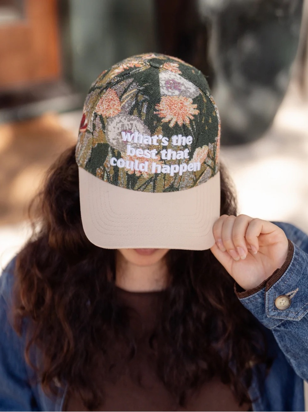 What’s The Best That Could Happen Ball Cap Hat